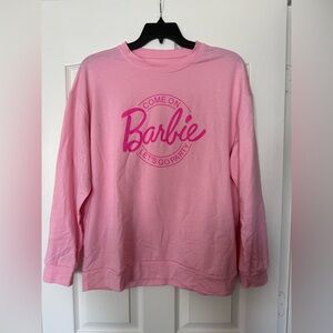 Barbie Pink Crewneck Sweatshirt